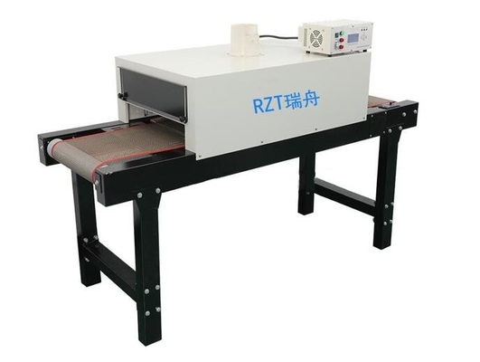 نوار نقاله تونل گرمائی مادون قرمز ، دستگاه تونل کوچک شونده گرما 1 - 5M / min